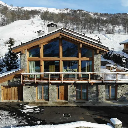De Luxe Pour 12 Pers. Avec Sauna Et Cinéma - Fr-1-452-398 Chalet